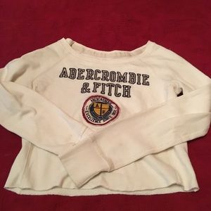 Abercrombie & Fitch croptop sweatshirt